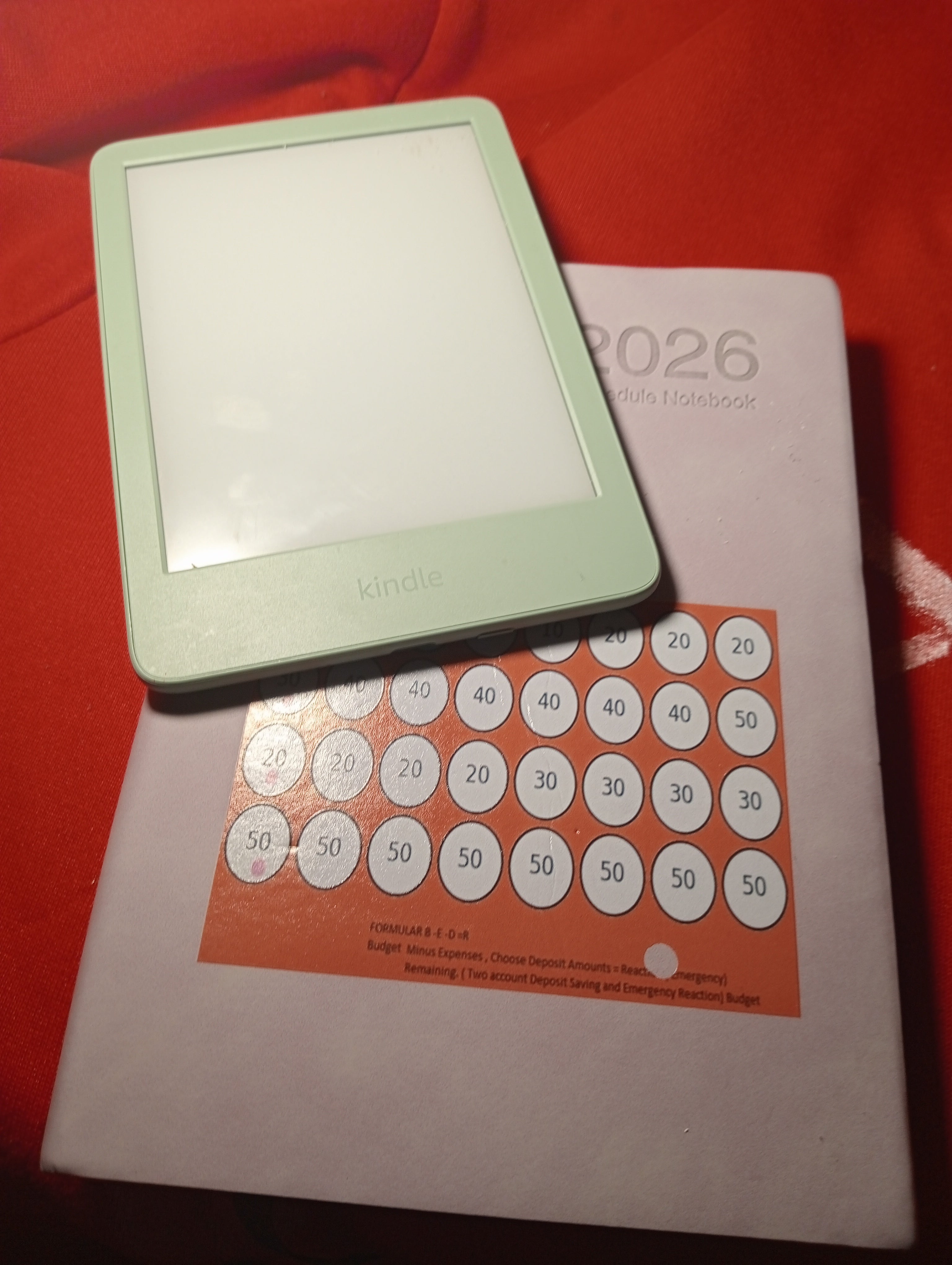 IP:Deposit Amount Cover Diary Format with Kindle