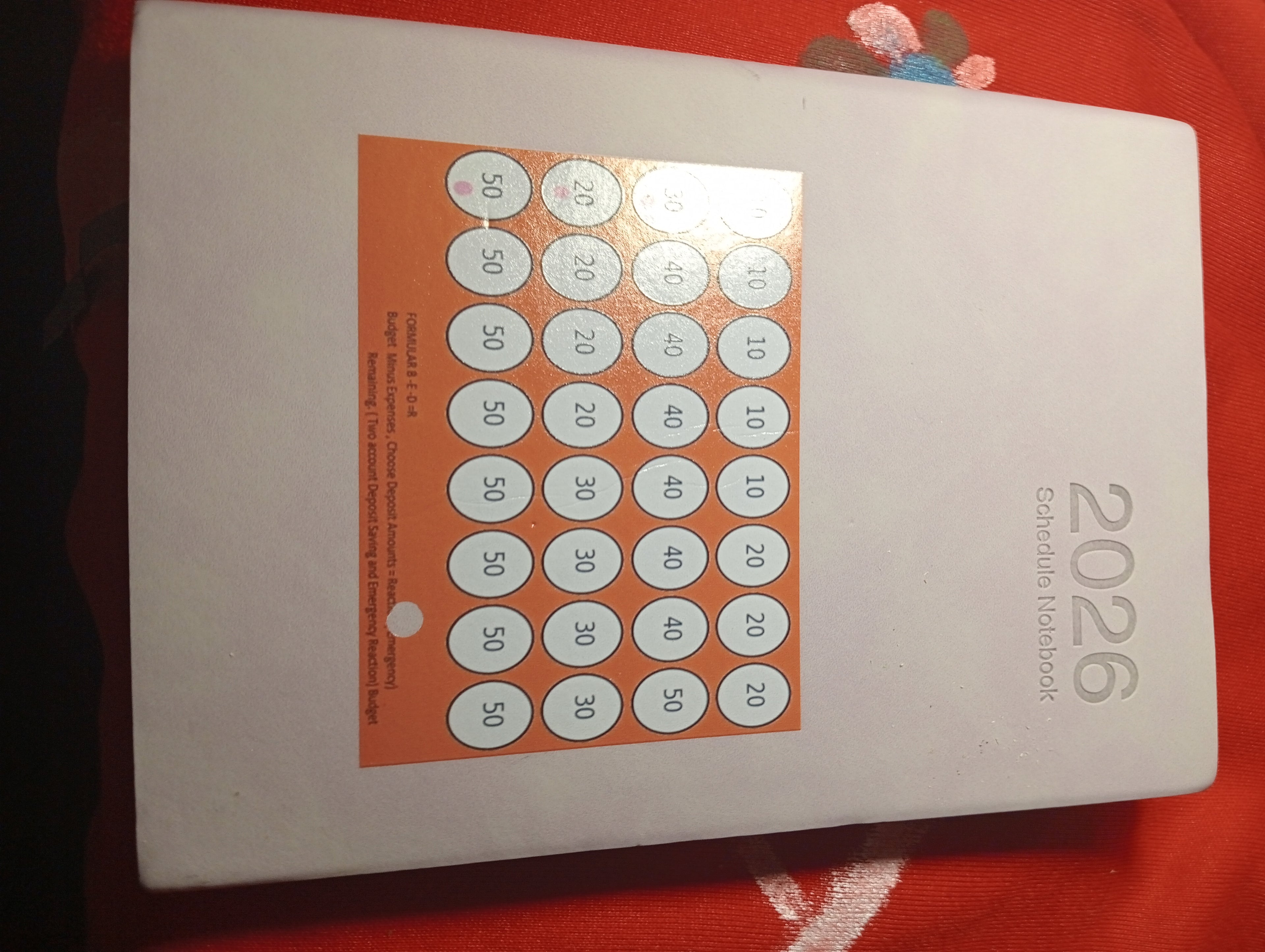 IP:Deposit Amount Cover Diary Format with Kindle